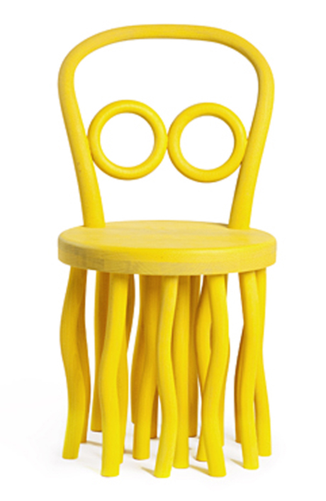 kids yellow chair