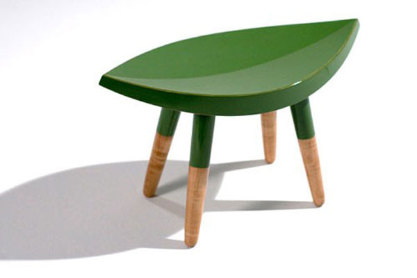 Leafy Green Stool by Atelier Takagi - Chairblog.eu