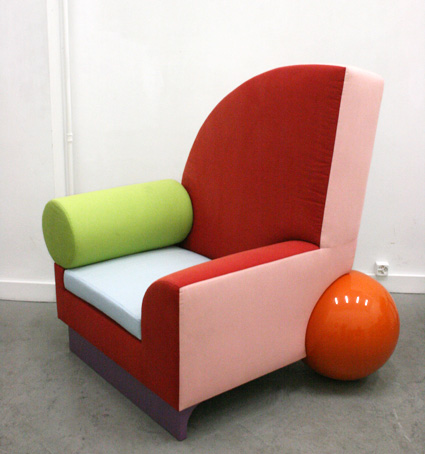 Bel Air Chair by Peter Shire - Chairblog.eu